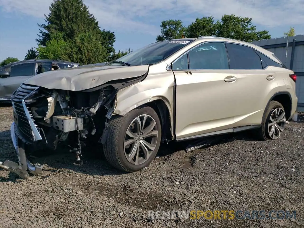 1 Фотография поврежденного автомобиля 2T2BZMCA0KC176898 LEXUS RX350 2019
