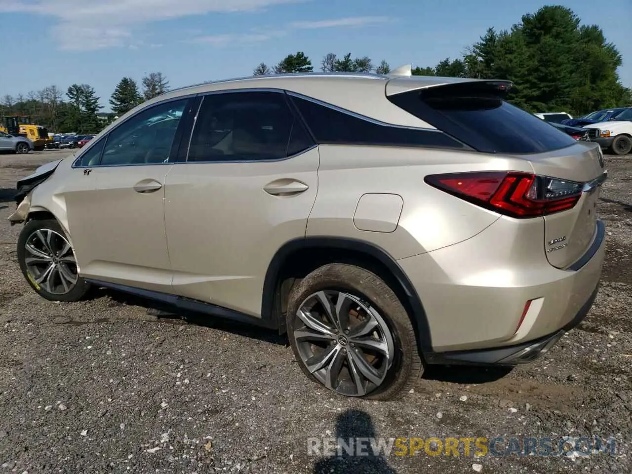 2 Фотография поврежденного автомобиля 2T2BZMCA0KC176898 LEXUS RX350 2019