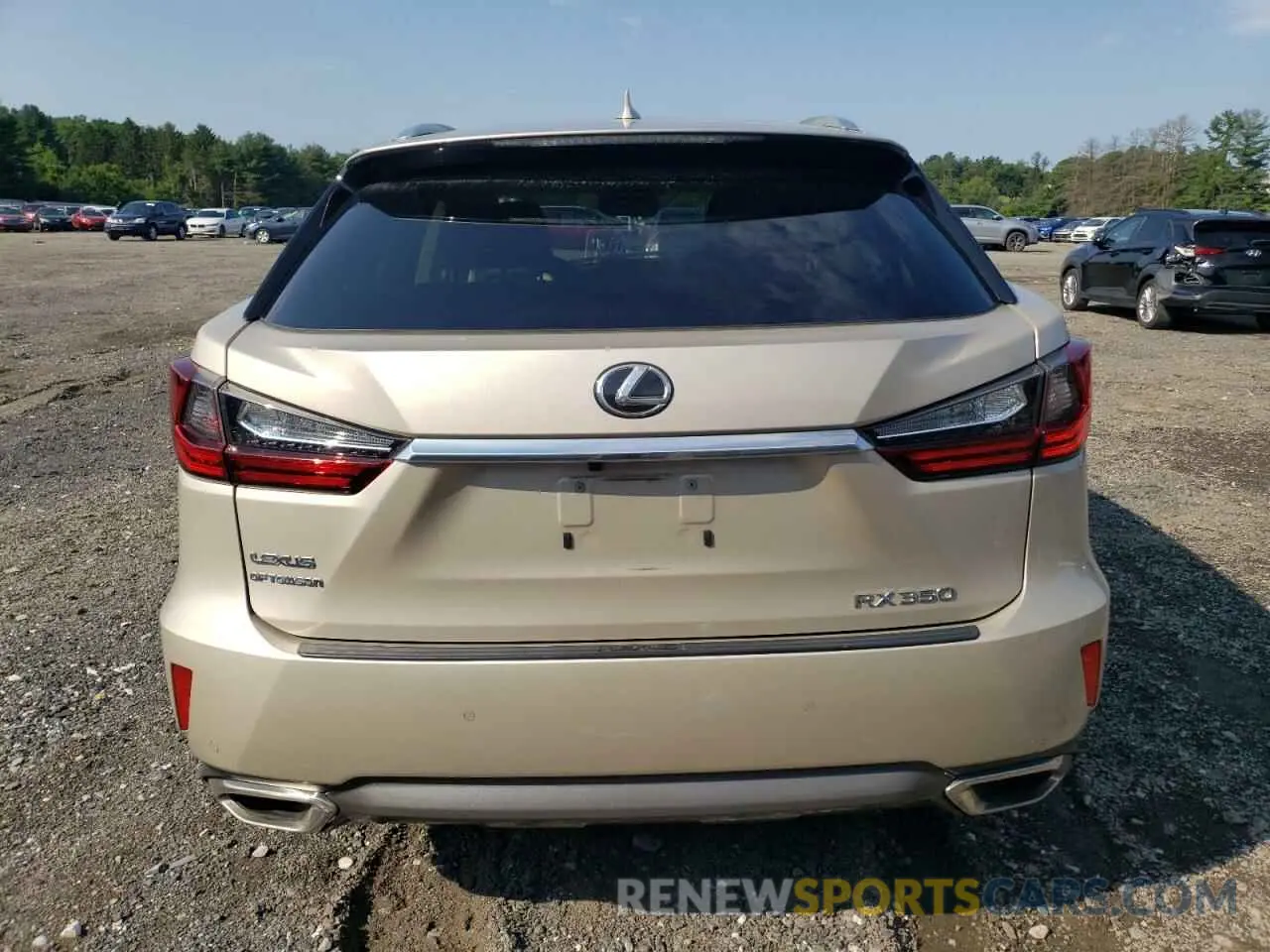 6 Фотография поврежденного автомобиля 2T2BZMCA0KC176898 LEXUS RX350 2019