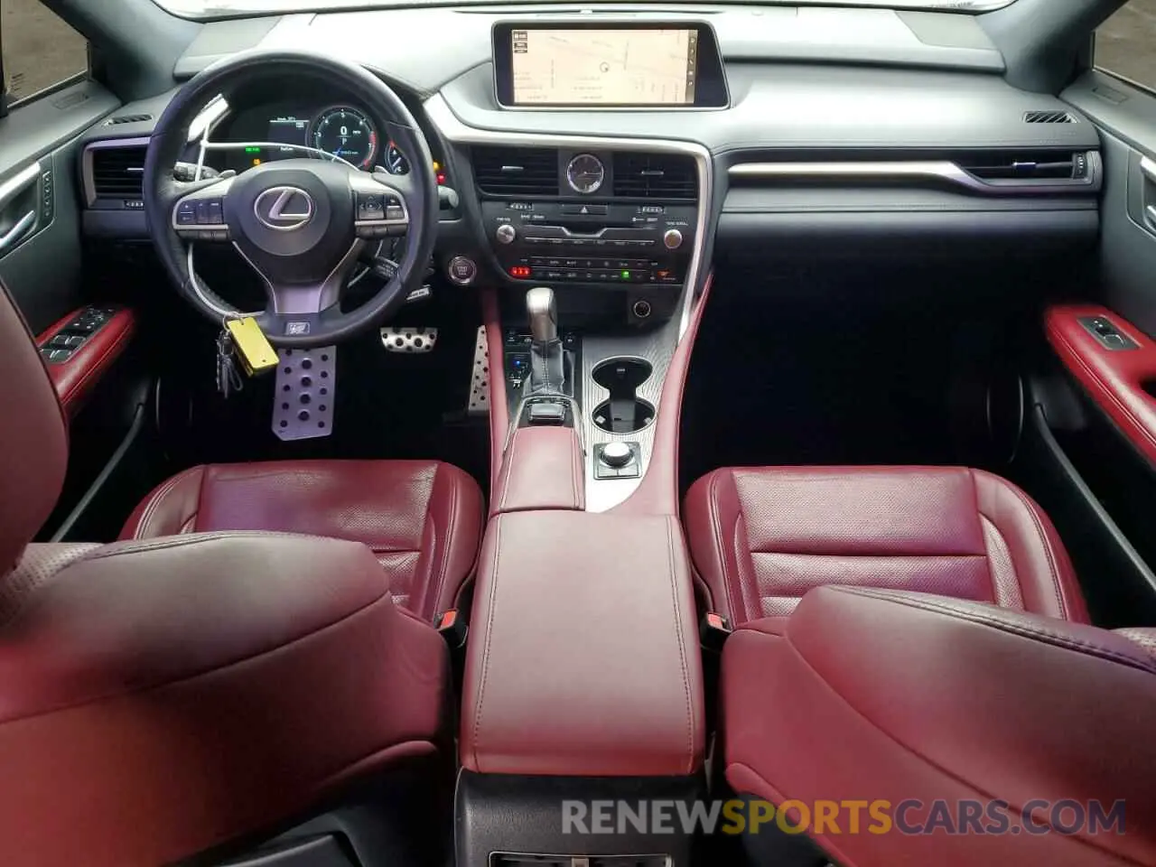 8 Photograph of a damaged car 2T2BZMCA0KC178408 LEXUS RX350 2019