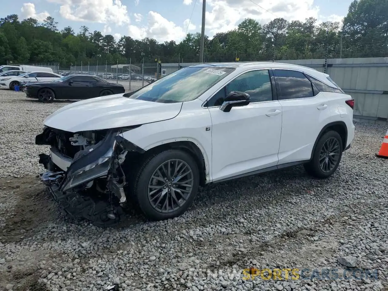 1 Photograph of a damaged car 2T2BZMCA0KC190459 LEXUS RX350 2019