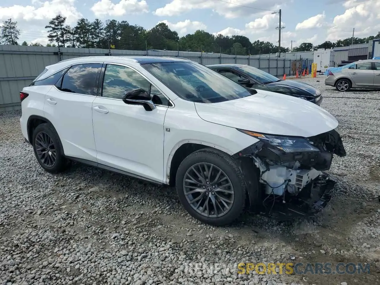 4 Photograph of a damaged car 2T2BZMCA0KC190459 LEXUS RX350 2019