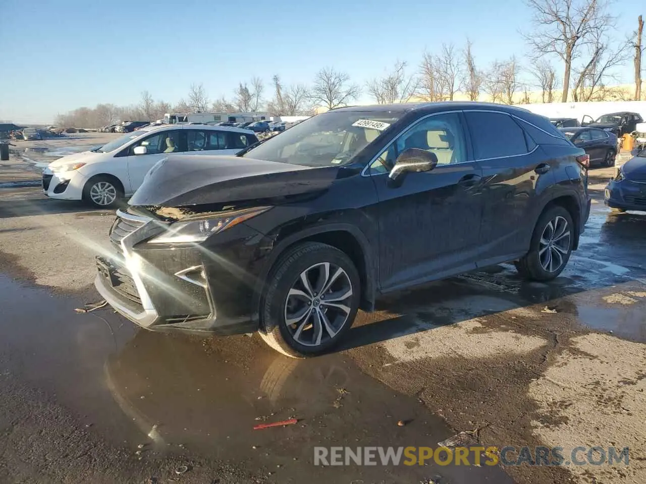 1 Photograph of a damaged car 2T2BZMCA0KC192745 LEXUS RX350 2019