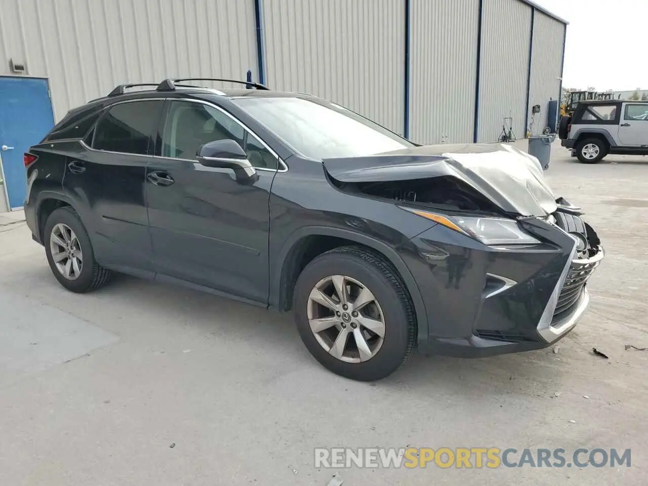 4 Photograph of a damaged car 2T2BZMCA1KC184587 LEXUS RX350 2019