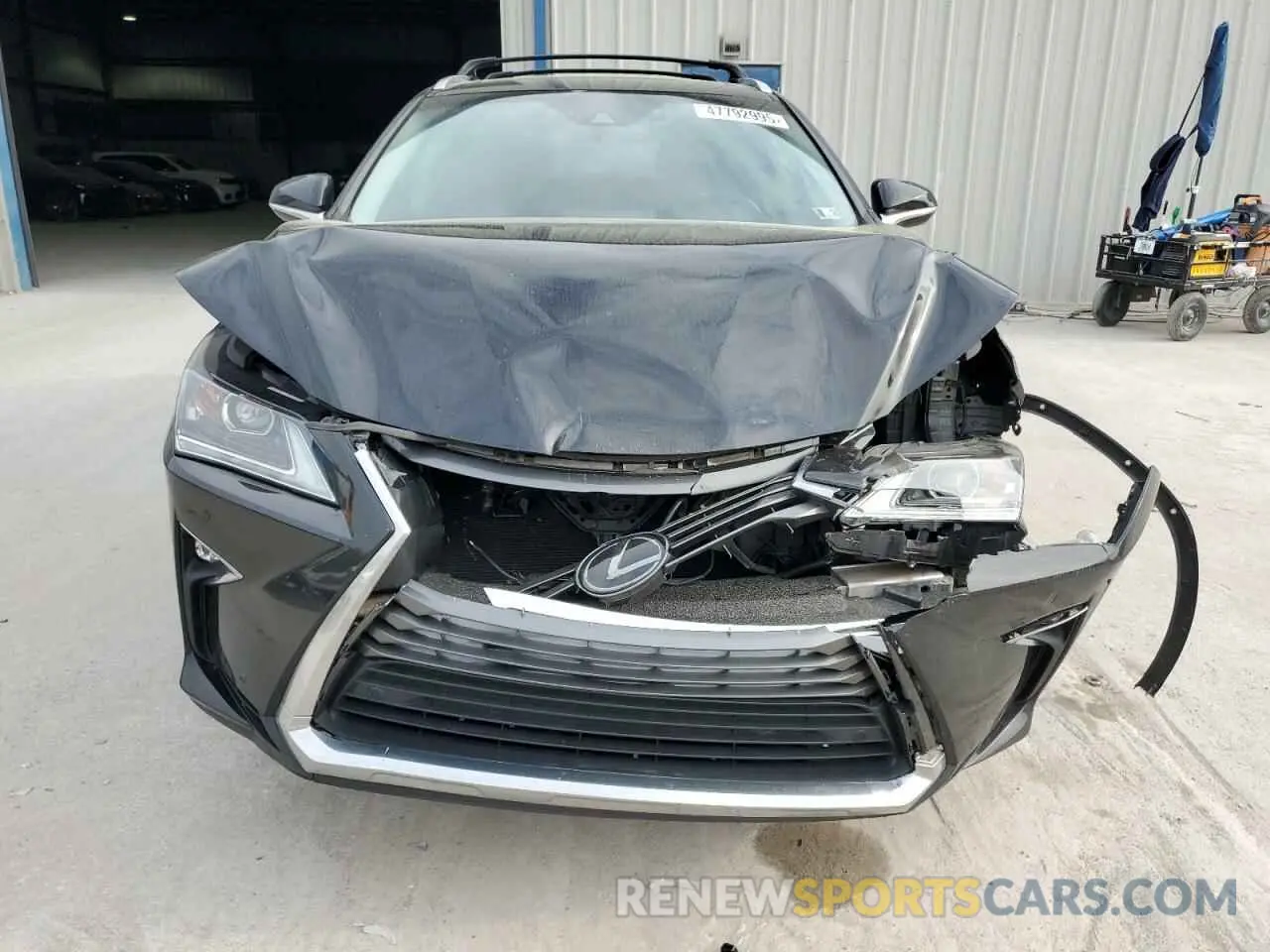 5 Photograph of a damaged car 2T2BZMCA1KC184587 LEXUS RX350 2019