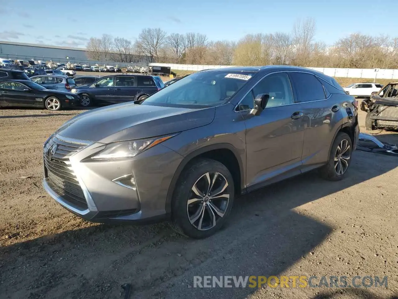 1 Фотография поврежденного автомобиля 2T2BZMCA1KC185660 LEXUS RX350 2019