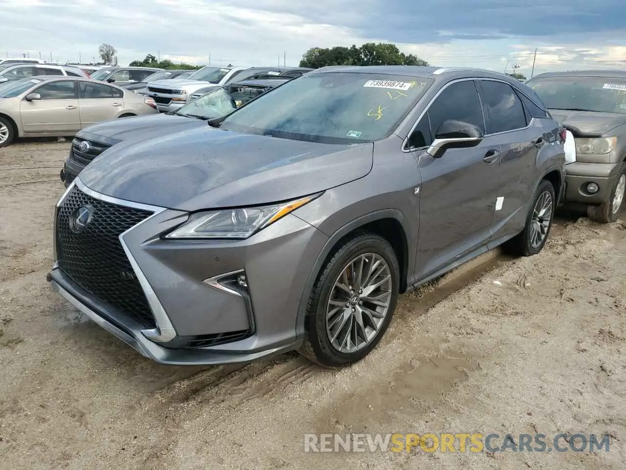 1 Фотография поврежденного автомобиля 2T2BZMCA1KC185870 LEXUS RX350 2019