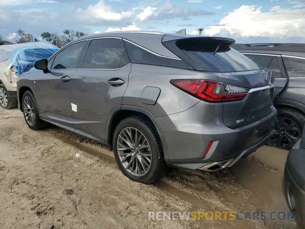 2 Фотография поврежденного автомобиля 2T2BZMCA1KC185870 LEXUS RX350 2019