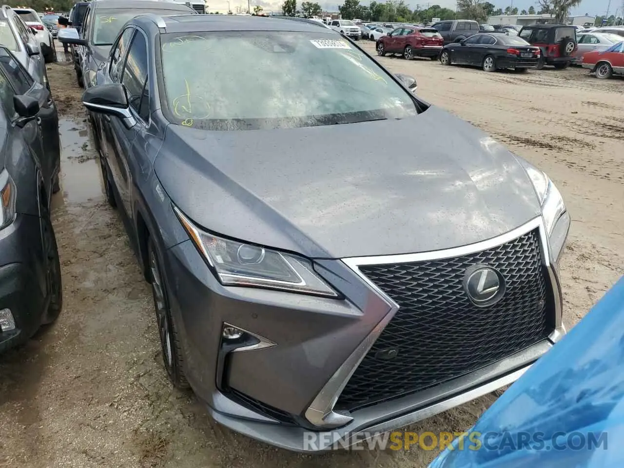 5 Фотография поврежденного автомобиля 2T2BZMCA1KC185870 LEXUS RX350 2019