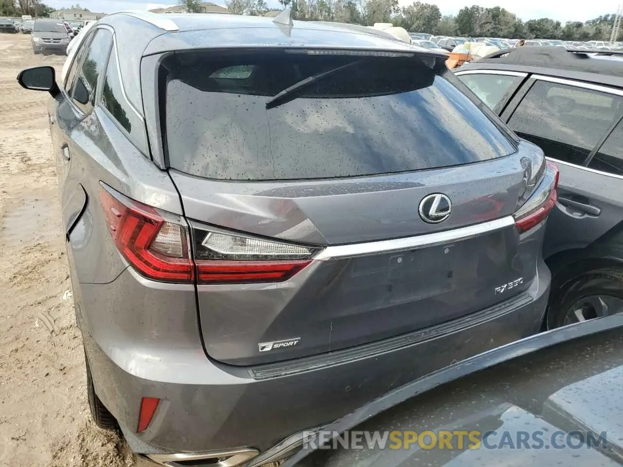 6 Фотография поврежденного автомобиля 2T2BZMCA1KC185870 LEXUS RX350 2019