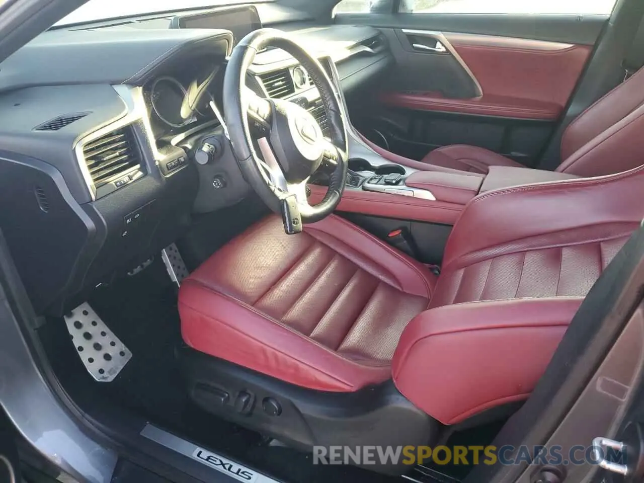 7 Фотография поврежденного автомобиля 2T2BZMCA1KC185870 LEXUS RX350 2019