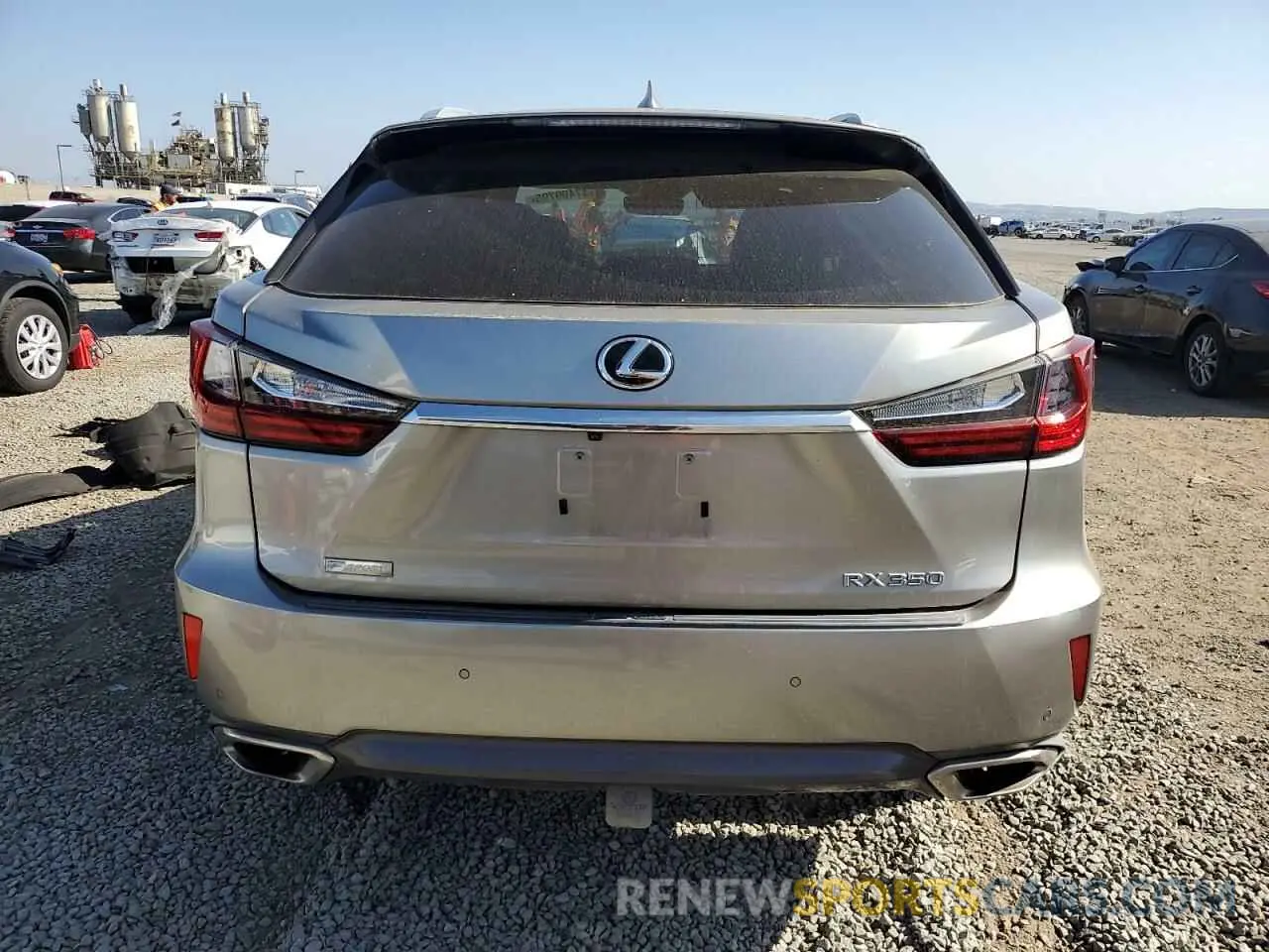 6 Фотография поврежденного автомобиля 2T2BZMCA2KC174313 LEXUS RX350 2019