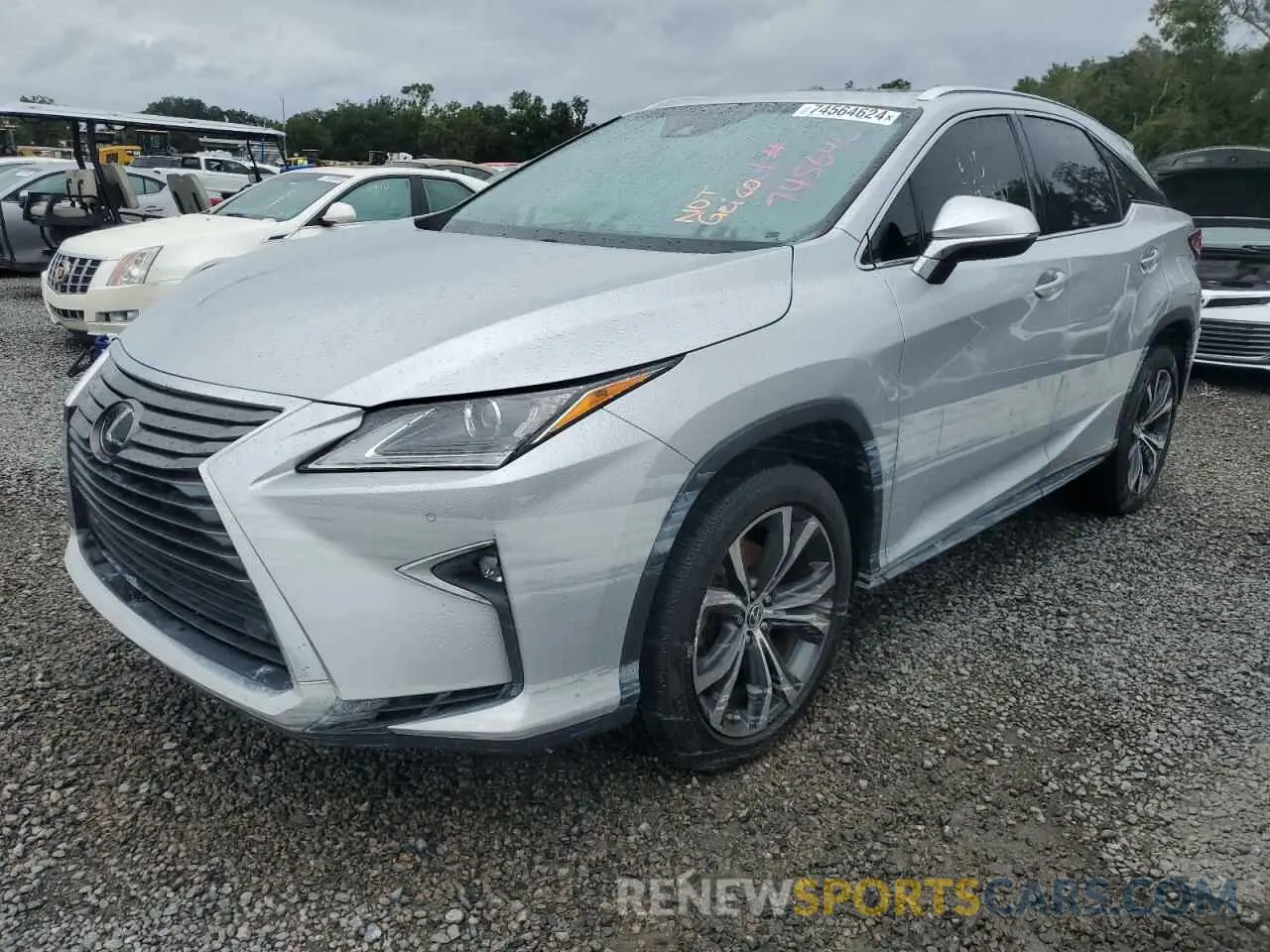 1 Photograph of a damaged car 2T2BZMCA2KC181908 LEXUS RX350 2019