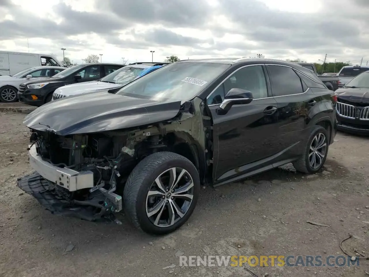 1 Photograph of a damaged car 2T2BZMCA2KC187613 LEXUS RX350 2019