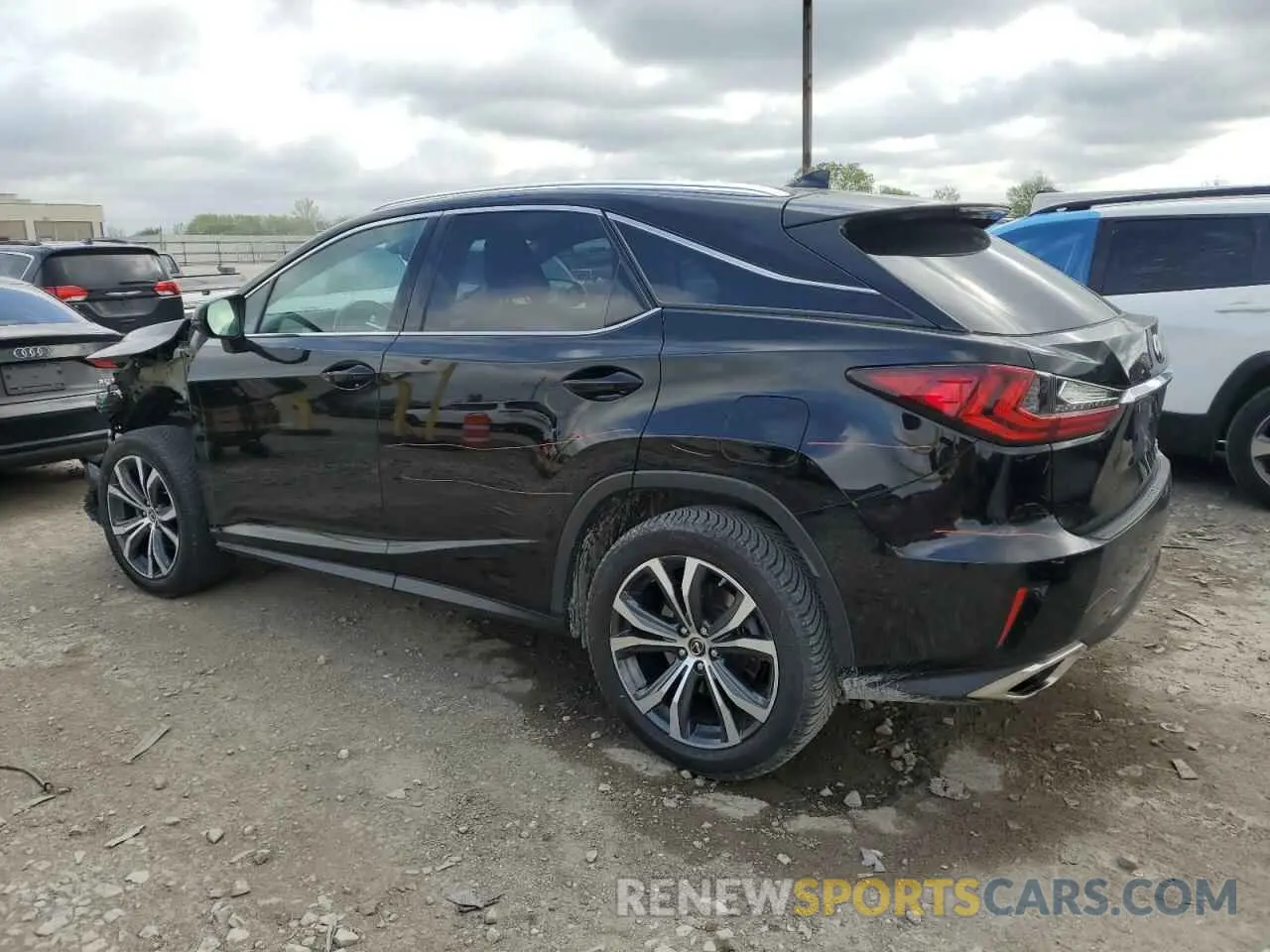 2 Photograph of a damaged car 2T2BZMCA2KC187613 LEXUS RX350 2019