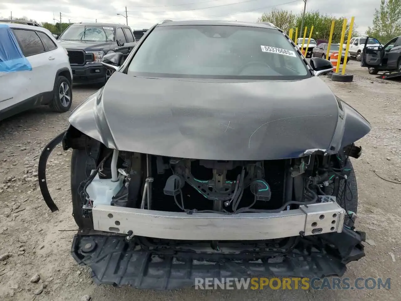 5 Photograph of a damaged car 2T2BZMCA2KC187613 LEXUS RX350 2019