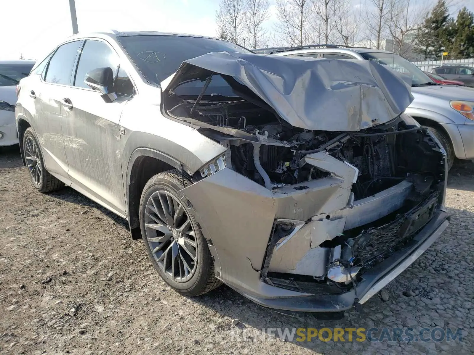 1 Photograph of a damaged car 2T2BZMCA2KC203468 LEXUS RX350 2019