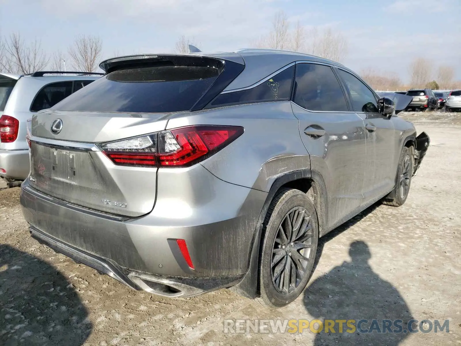4 Photograph of a damaged car 2T2BZMCA2KC203468 LEXUS RX350 2019