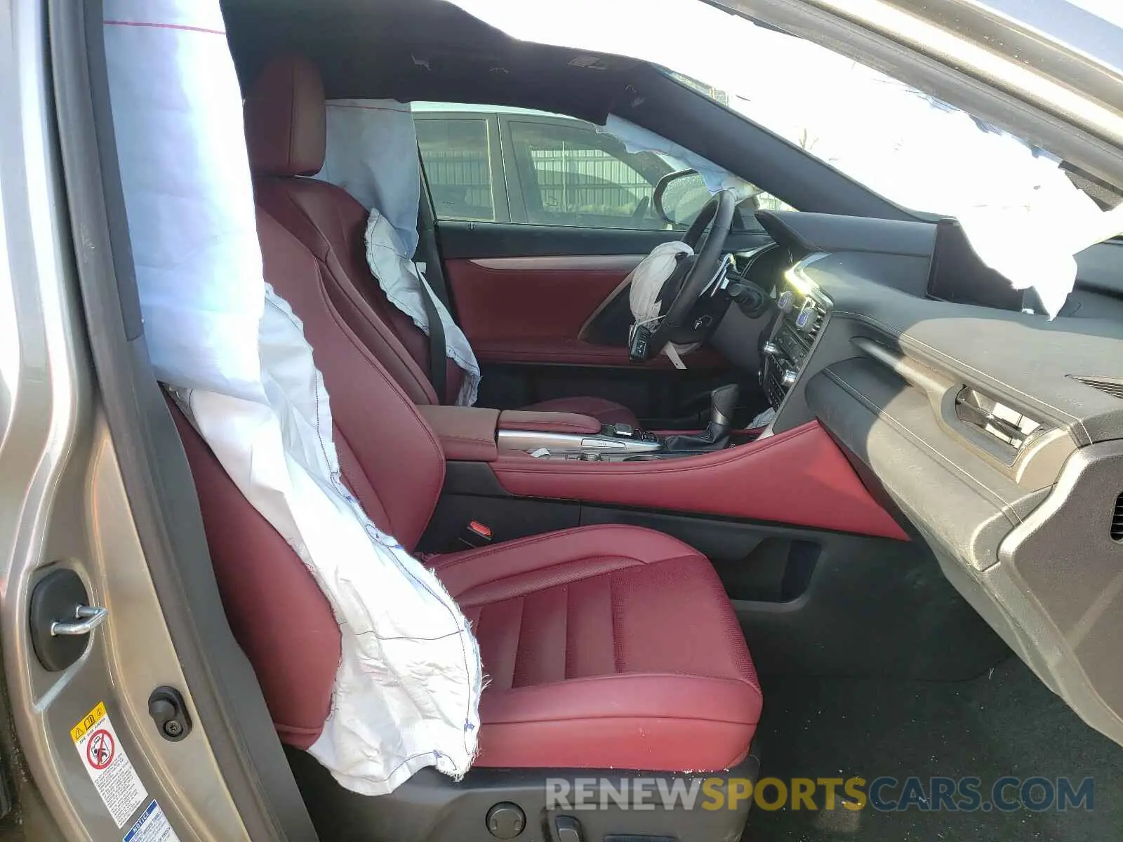 5 Photograph of a damaged car 2T2BZMCA2KC203468 LEXUS RX350 2019