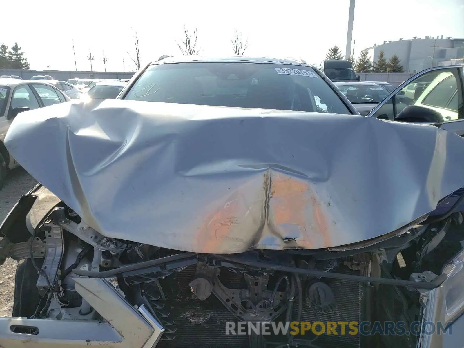 7 Photograph of a damaged car 2T2BZMCA2KC203468 LEXUS RX350 2019