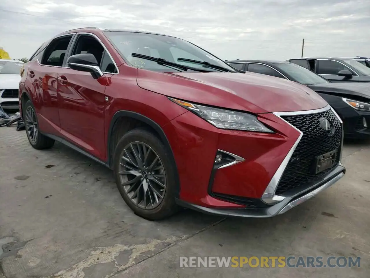 1 Photograph of a damaged car 2T2BZMCA2KC205477 LEXUS RX350 2019