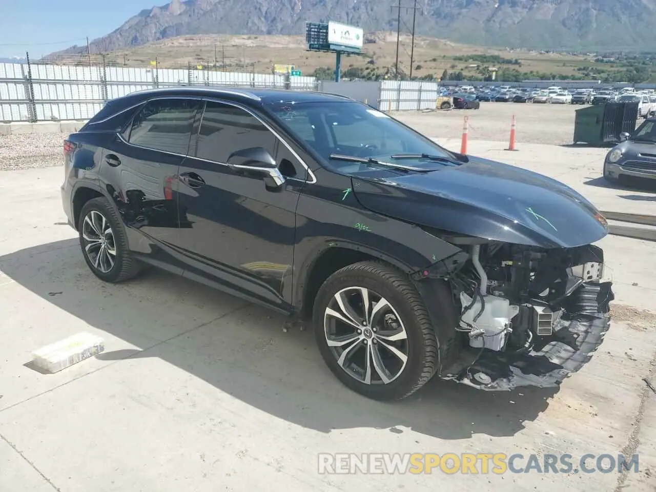4 Фотография поврежденного автомобиля 2T2BZMCA2KC209867 LEXUS RX350 2019
