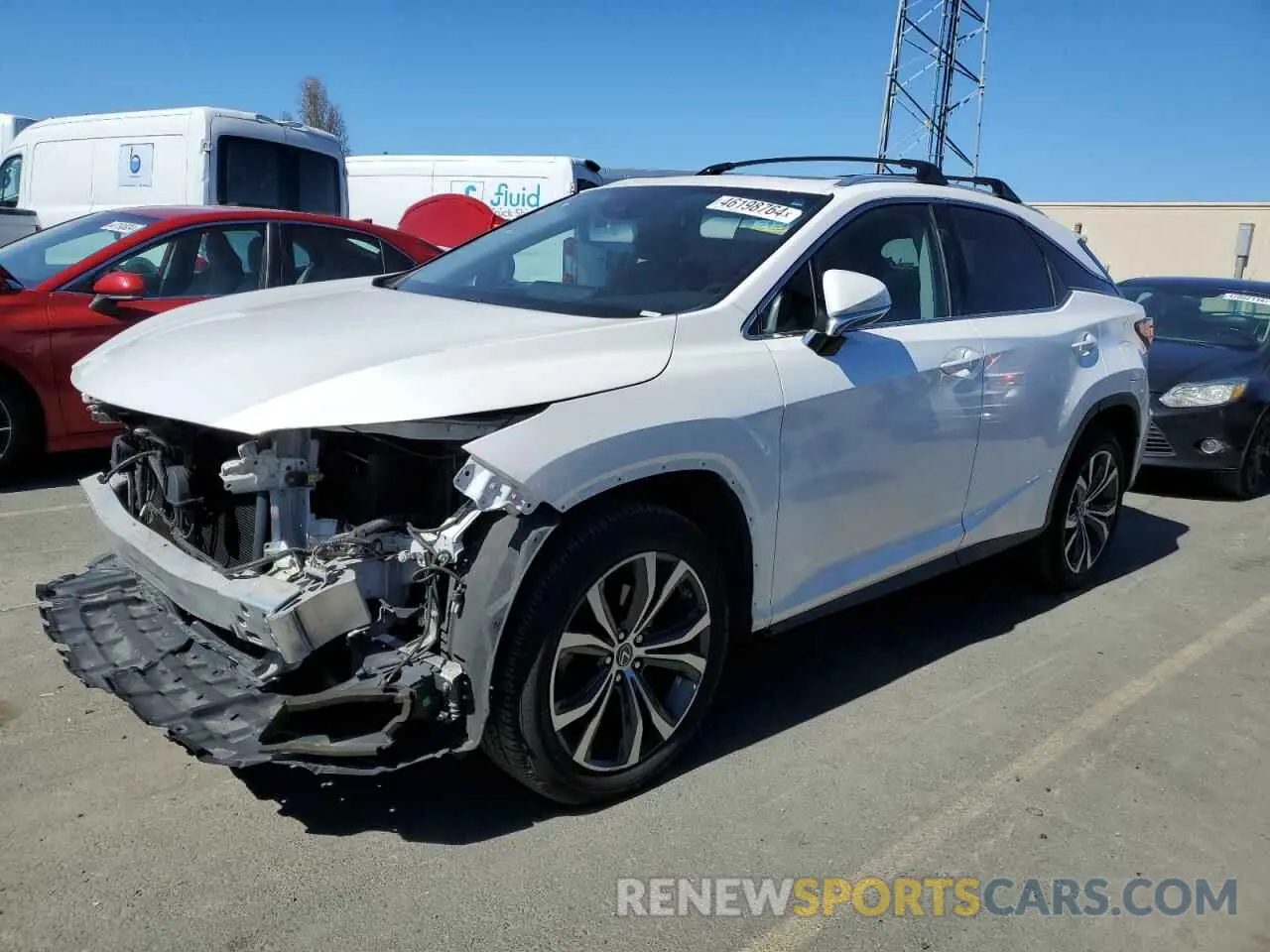 1 Photograph of a damaged car 2T2BZMCA3KC168133 LEXUS RX350 2019