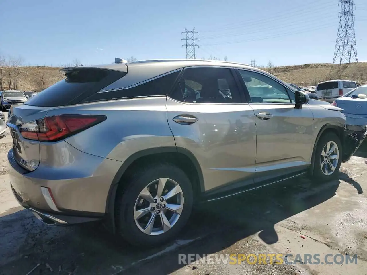 3 Photograph of a damaged car 2T2BZMCA3KC181819 LEXUS RX350 2019