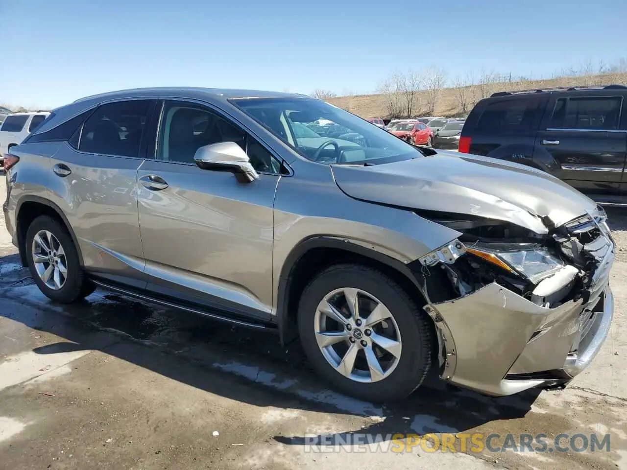4 Photograph of a damaged car 2T2BZMCA3KC181819 LEXUS RX350 2019
