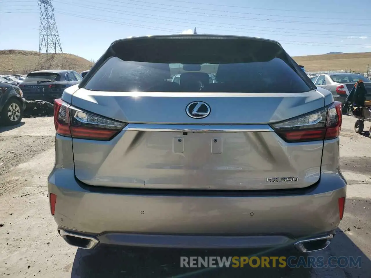 6 Photograph of a damaged car 2T2BZMCA3KC181819 LEXUS RX350 2019