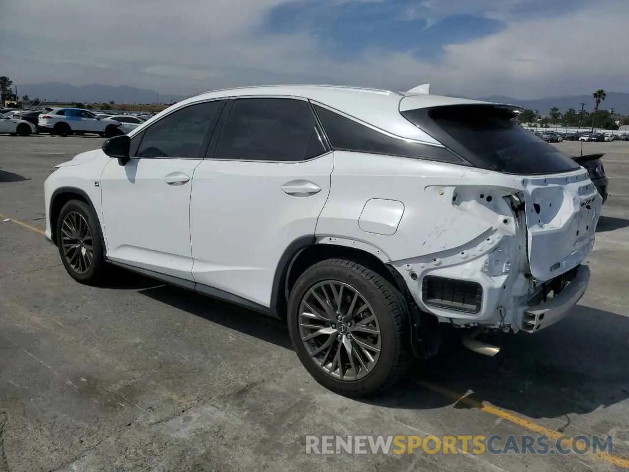 2 Фотография поврежденного автомобиля 2T2BZMCA3KC186261 LEXUS RX350 2019