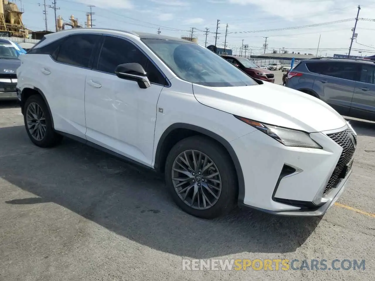4 Фотография поврежденного автомобиля 2T2BZMCA3KC186261 LEXUS RX350 2019