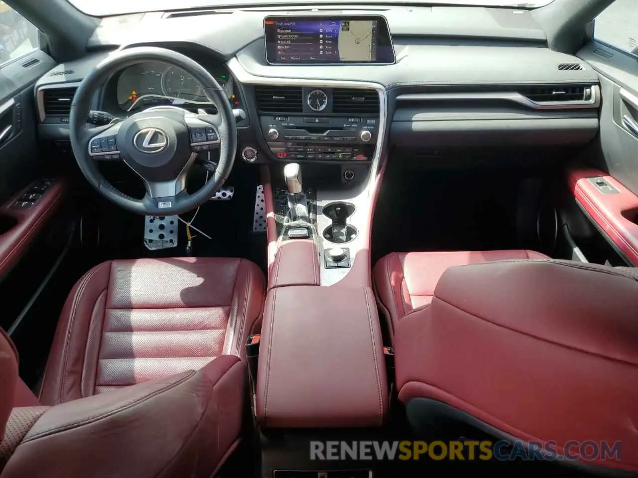 8 Фотография поврежденного автомобиля 2T2BZMCA3KC186261 LEXUS RX350 2019