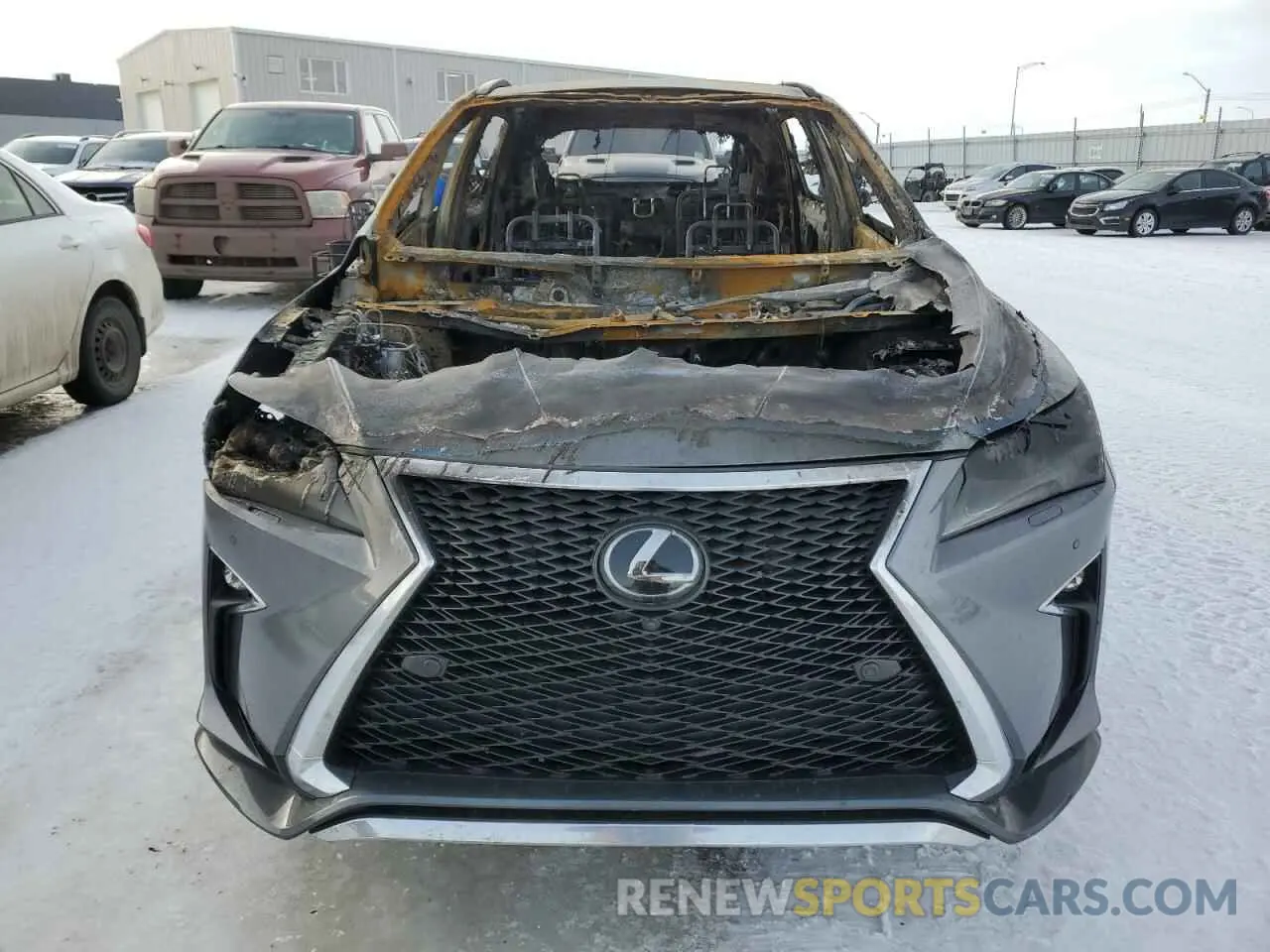 5 Photograph of a damaged car 2T2BZMCA3KC200188 LEXUS RX350 2019
