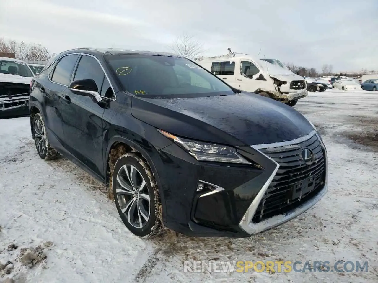 1 Photograph of a damaged car 2T2BZMCA3KC201065 LEXUS RX350 2019
