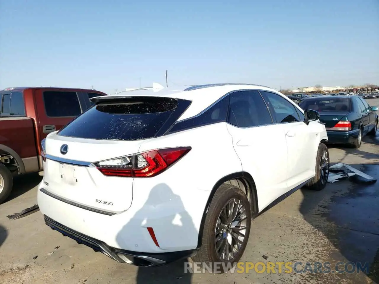 4 Photograph of a damaged car 2T2BZMCA4KC173731 LEXUS RX350 2019
