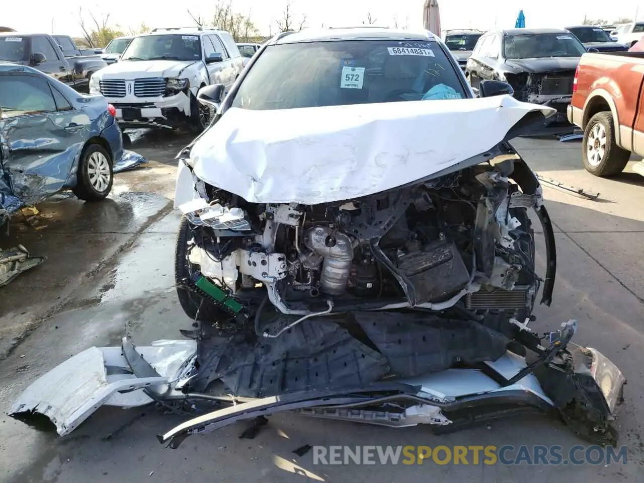 9 Photograph of a damaged car 2T2BZMCA4KC173731 LEXUS RX350 2019