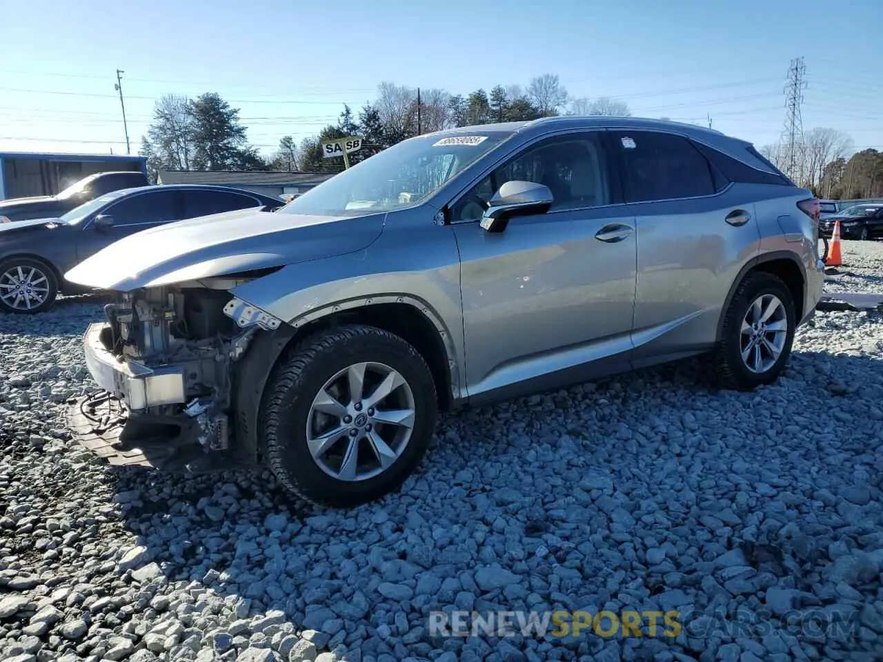 1 Photograph of a damaged car 2T2BZMCA4KC194191 LEXUS RX350 2019