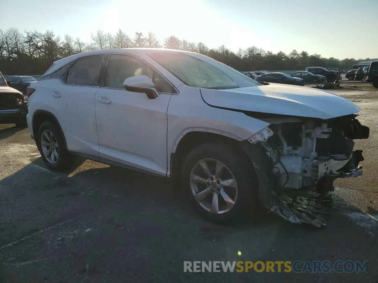 4 Фотография поврежденного автомобиля 2T2BZMCA5KC170840 LEXUS RX350 2019