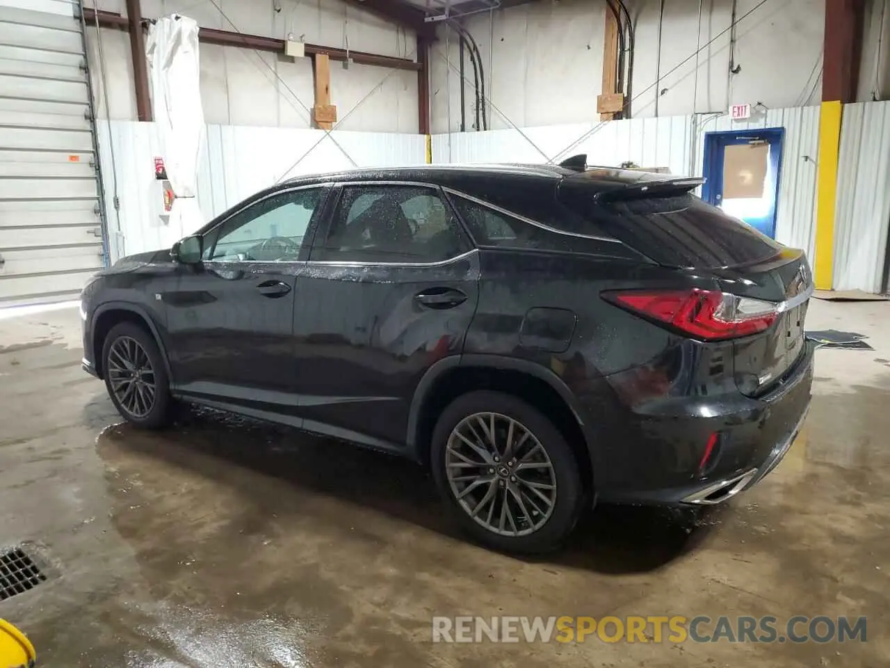 2 Фотография поврежденного автомобиля 2T2BZMCA5KC206896 LEXUS RX350 2019