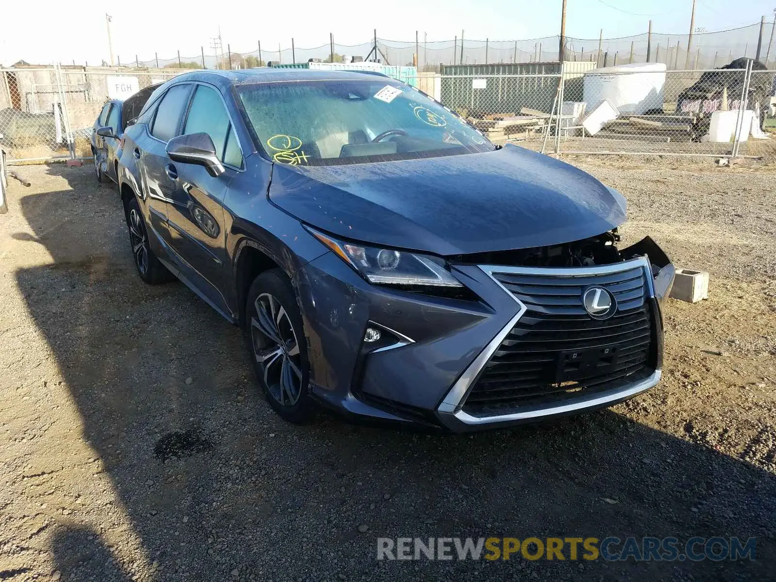 1 Photograph of a damaged car 2T2BZMCA6KC174203 LEXUS RX350 2019