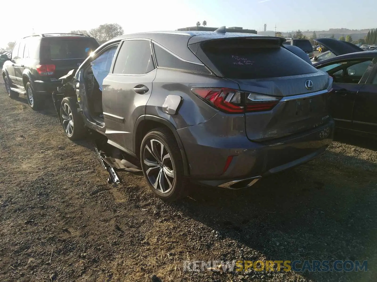 3 Photograph of a damaged car 2T2BZMCA6KC174203 LEXUS RX350 2019