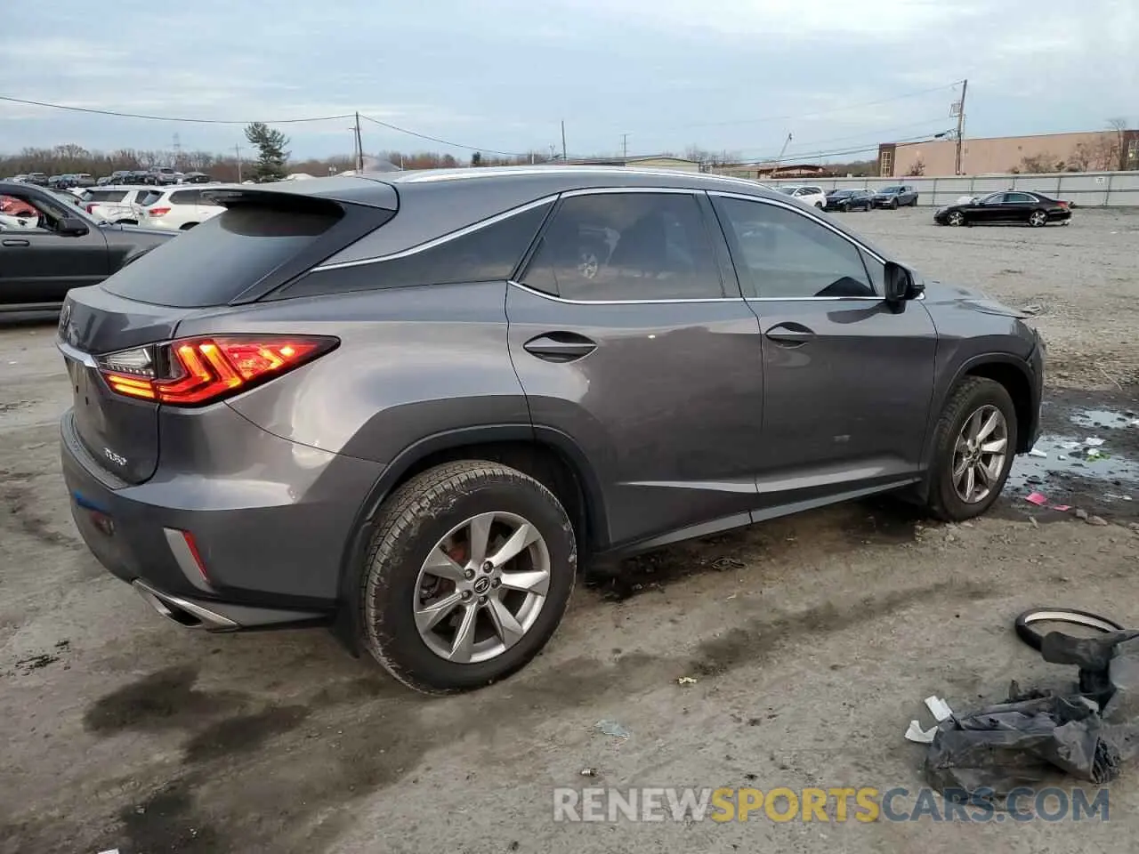 3 Фотография поврежденного автомобиля 2T2BZMCA6KC177537 LEXUS RX350 2019