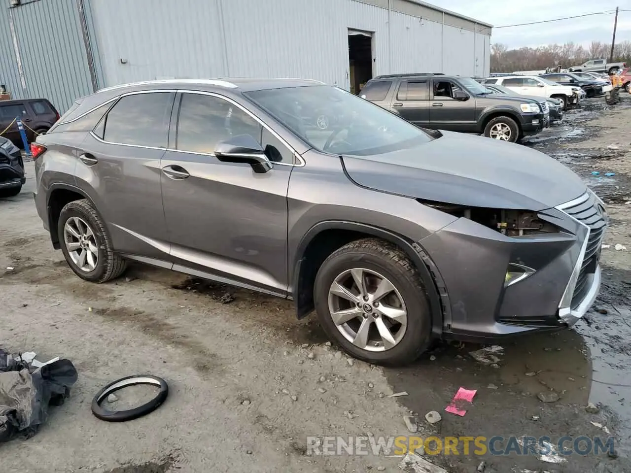 4 Фотография поврежденного автомобиля 2T2BZMCA6KC177537 LEXUS RX350 2019
