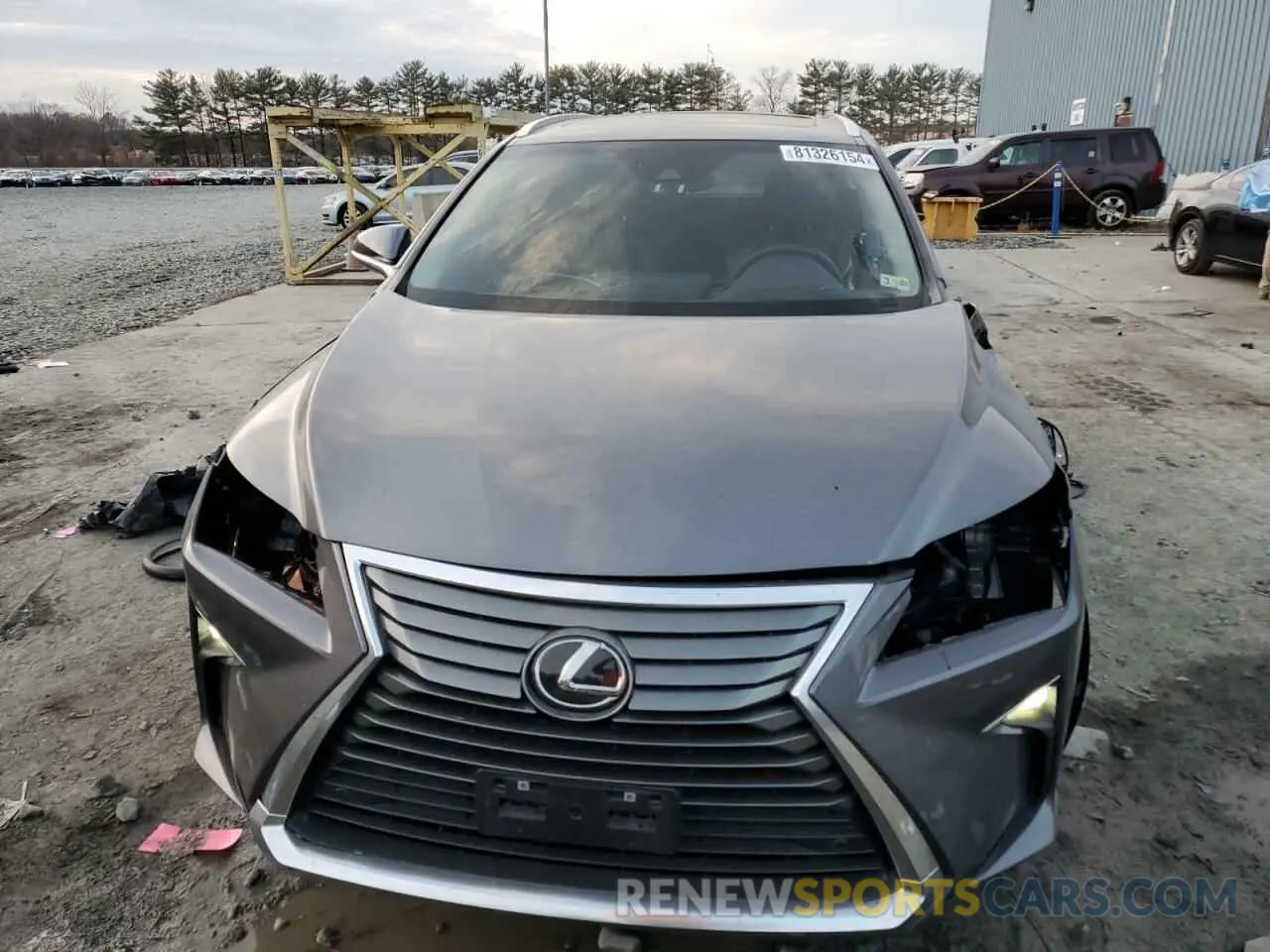 5 Фотография поврежденного автомобиля 2T2BZMCA6KC177537 LEXUS RX350 2019