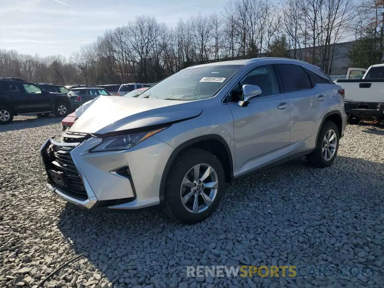 1 Фотография поврежденного автомобиля 2T2BZMCA6KC185069 LEXUS RX350 2019