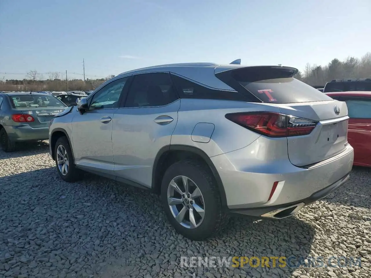 2 Фотография поврежденного автомобиля 2T2BZMCA6KC185069 LEXUS RX350 2019