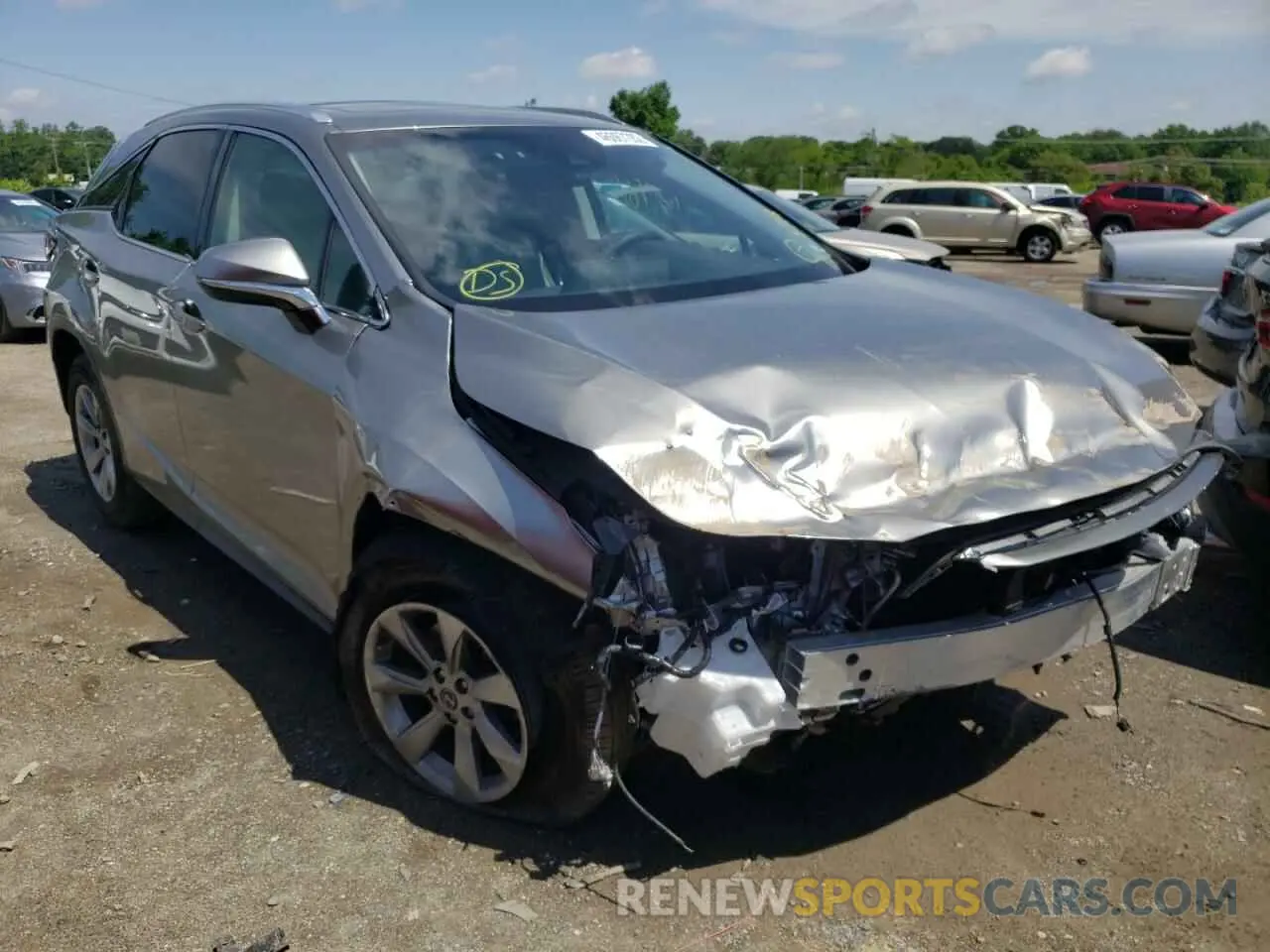 1 Photograph of a damaged car 2T2BZMCA6KC189042 LEXUS RX350 2019