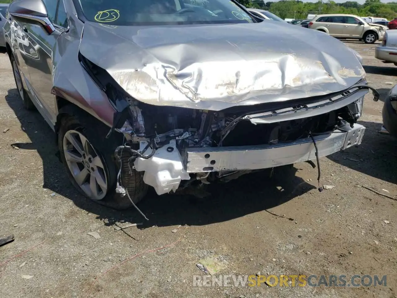 9 Photograph of a damaged car 2T2BZMCA6KC189042 LEXUS RX350 2019