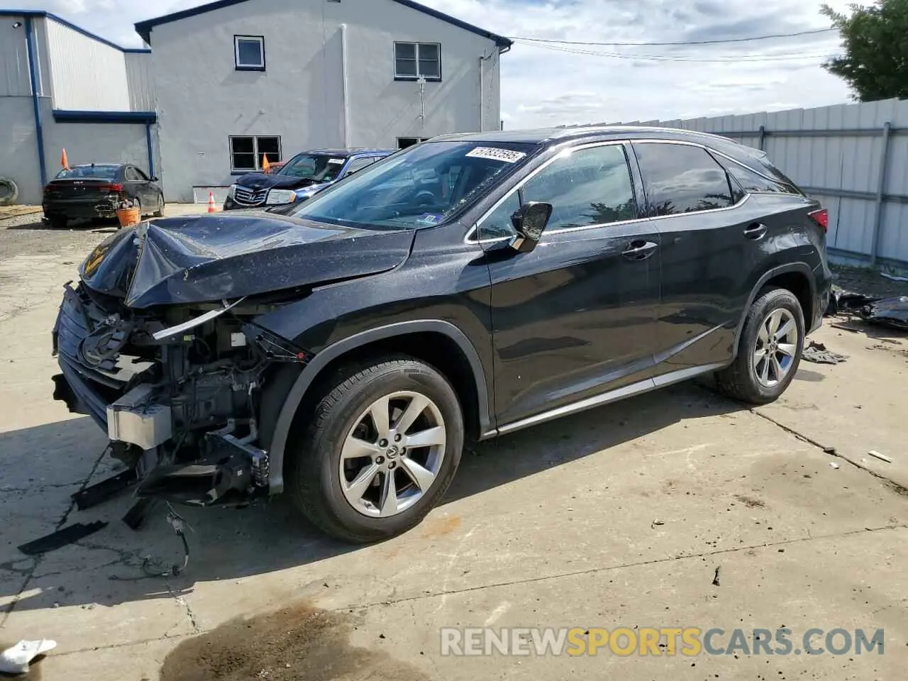 1 Photograph of a damaged car 2T2BZMCA6KC190496 LEXUS RX350 2019